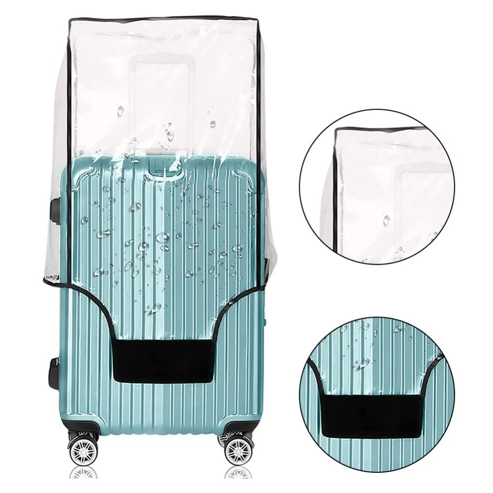 Luggage Protective Cover Transparent - غطاء حماية جديد للأمتعة أثناء السفر،