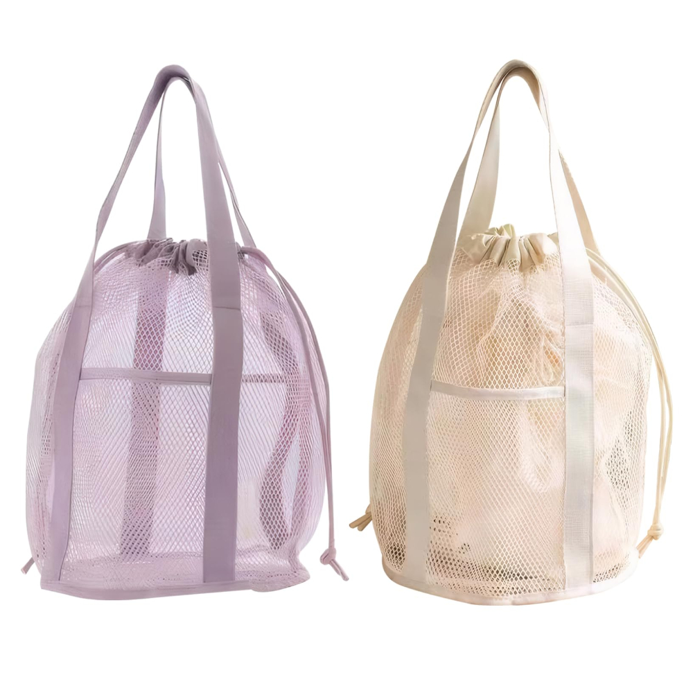 Handbags - حقيبة مستلزمات السفر الشبكية المفرغة القابلة
