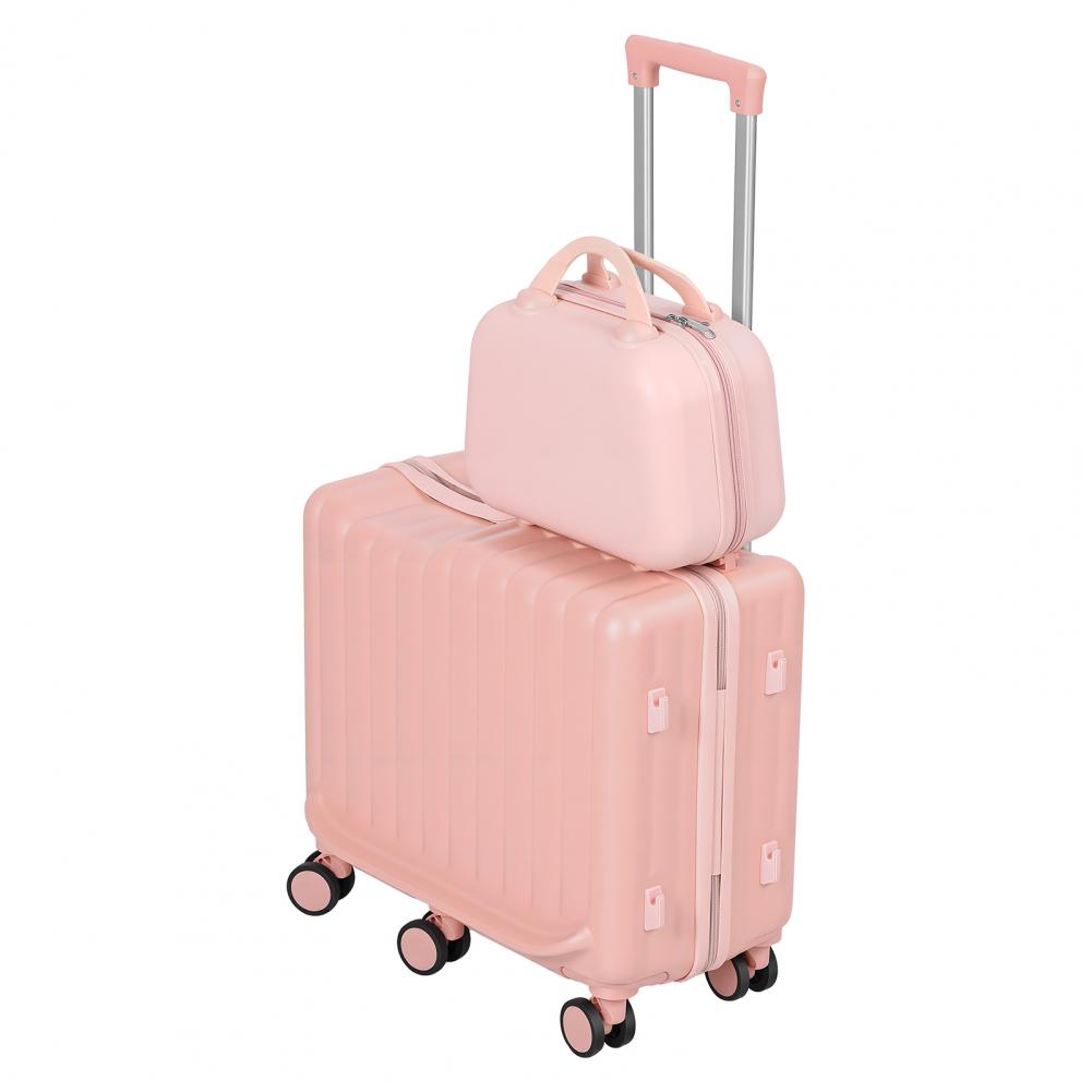 Spinner Wheel Rolling Suitcase 20 Inch - حقيبة سفر متينة للأطفال مقاس 20