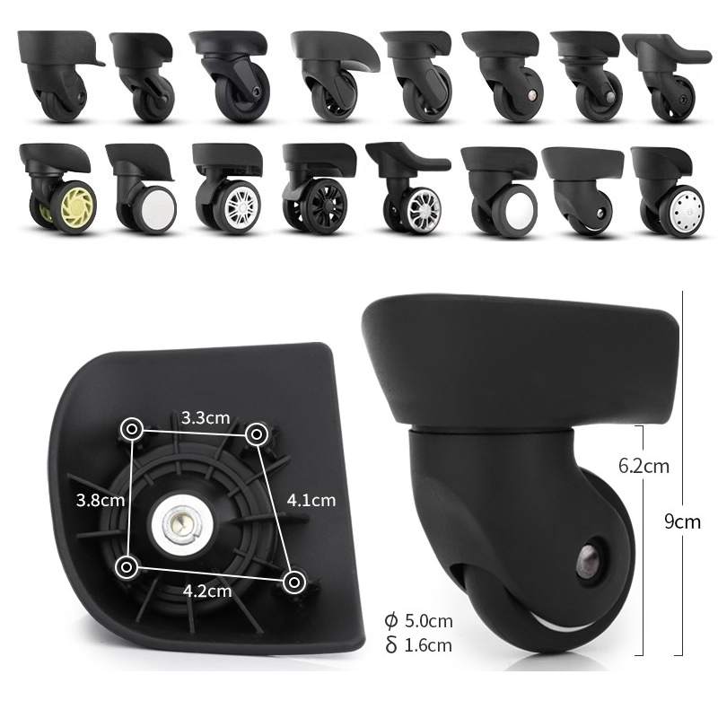 Silent Replacement Luggage Wheels - عجلات الأمتعة لملحقات سامسونايت استبدال عجلة