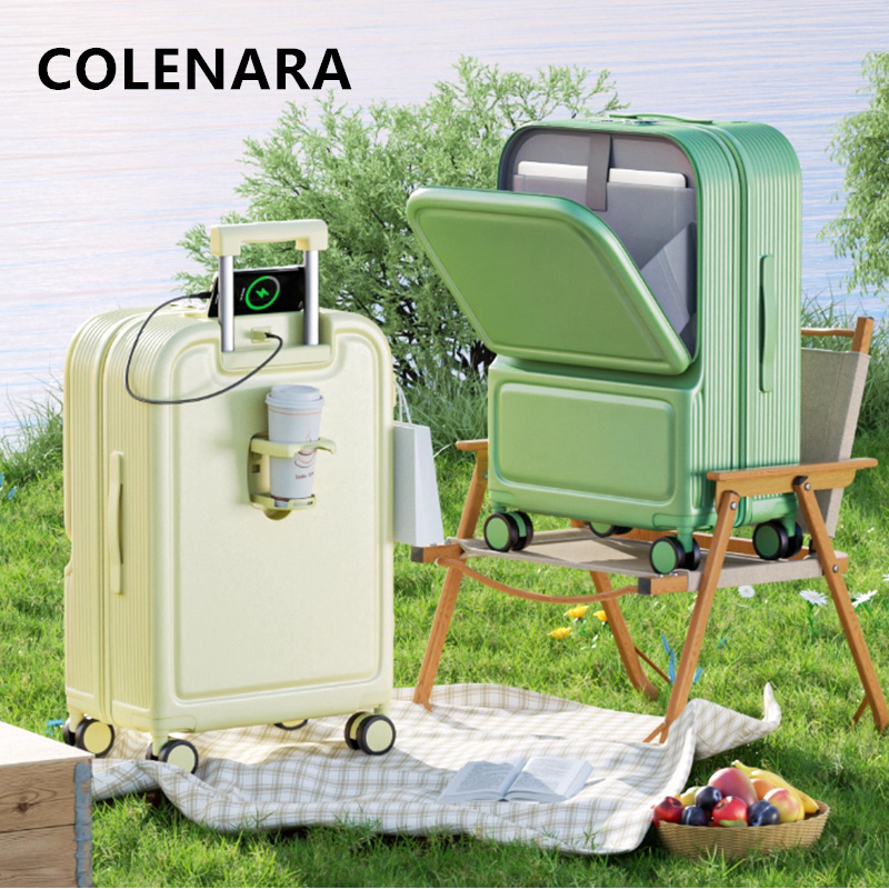 Front Opening Laptop Luggage 24 Inch - COLENARA ABS + PC حقيبة الجبهة