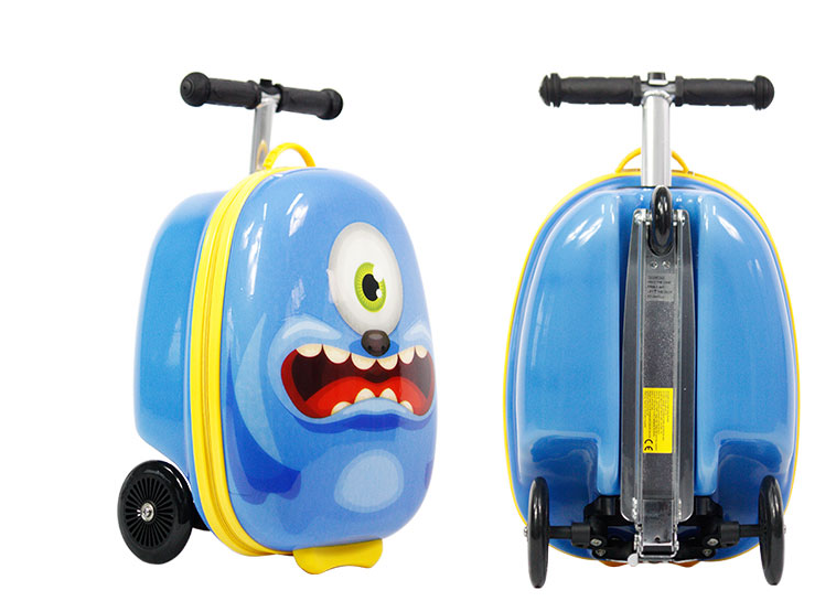 أطفال ركوب على حقيبة سكوتر حقي - مراجعة Kids Ride On Suitcase Scooter وسعره