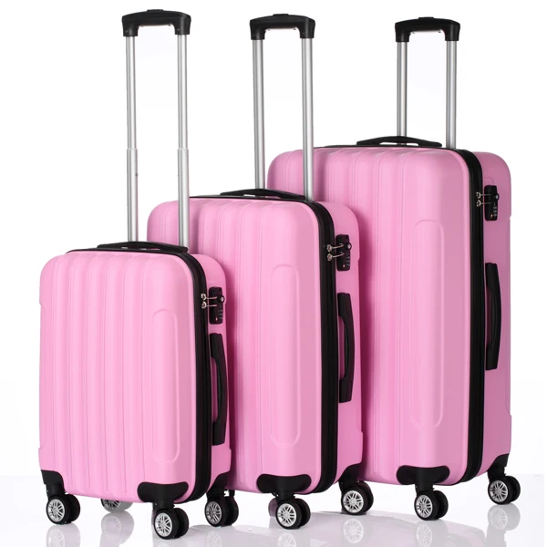 مجموعة حقائب سفر 3 في 1 خفيفة  - مراجعة Expandable Hard Shell Luggage Set وسعره