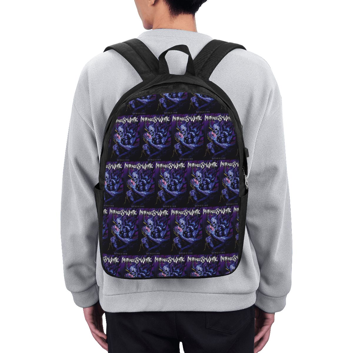 حقيبة ظهر بيضاء من Motionless  - مراجعة Backpacks وسعره