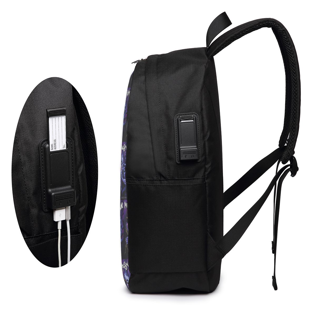 حقيبة ظهر بيضاء من Motionless  - مراجعة Backpacks وسعره