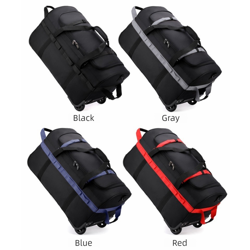 حقيبة سفر قابلة للطي ومقاومة ل - مراجعة Foldable Rolling Luggage Bag وسعره
