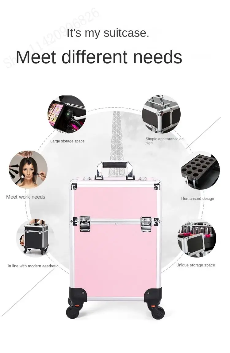 حقيبة مكياج احترافية كبيرة الس - مراجعة Backpacks وسعره