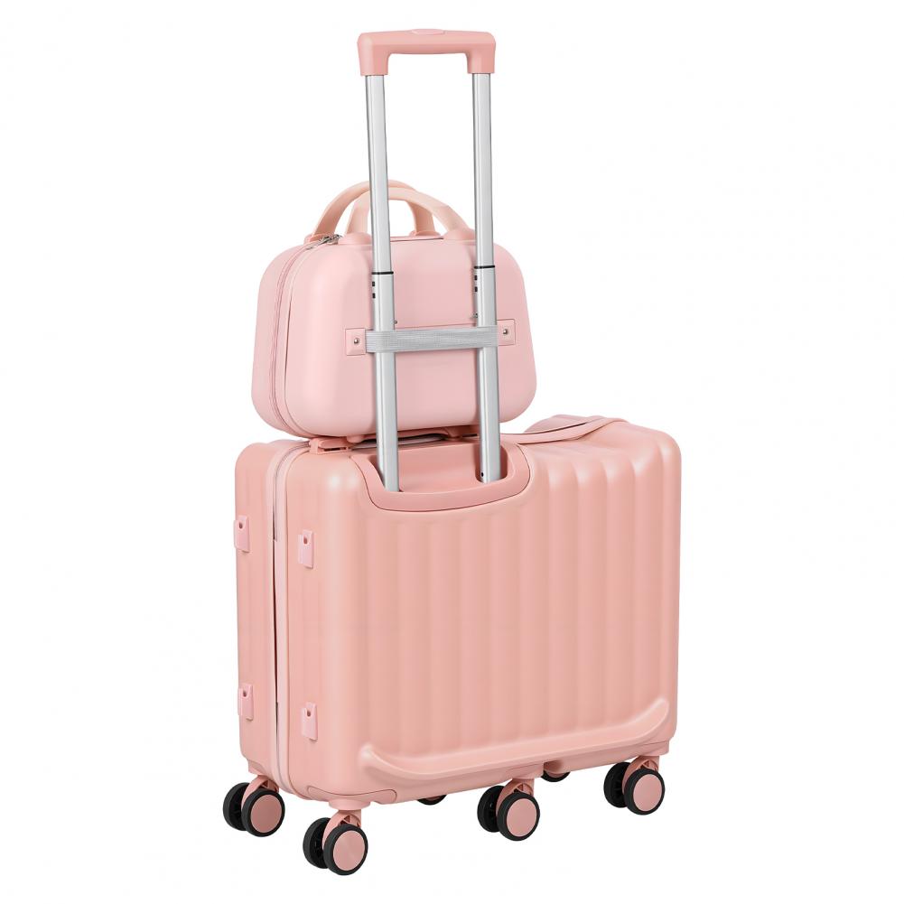 حقيبة سفر متينة للأطفال مقاس 2 - مراجعة Spinner Wheel Rolling Suitcase 20 Inch وسعره