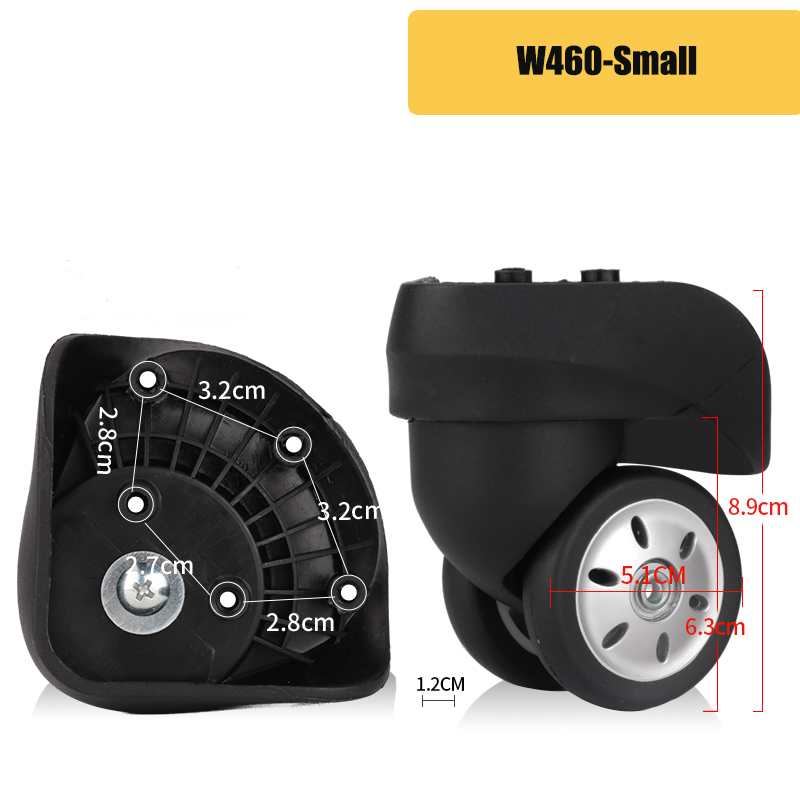 عجلات بديلة صامتة ومتينة لحقائ - مراجعة Silent Replacement Luggage Wheels وسعره