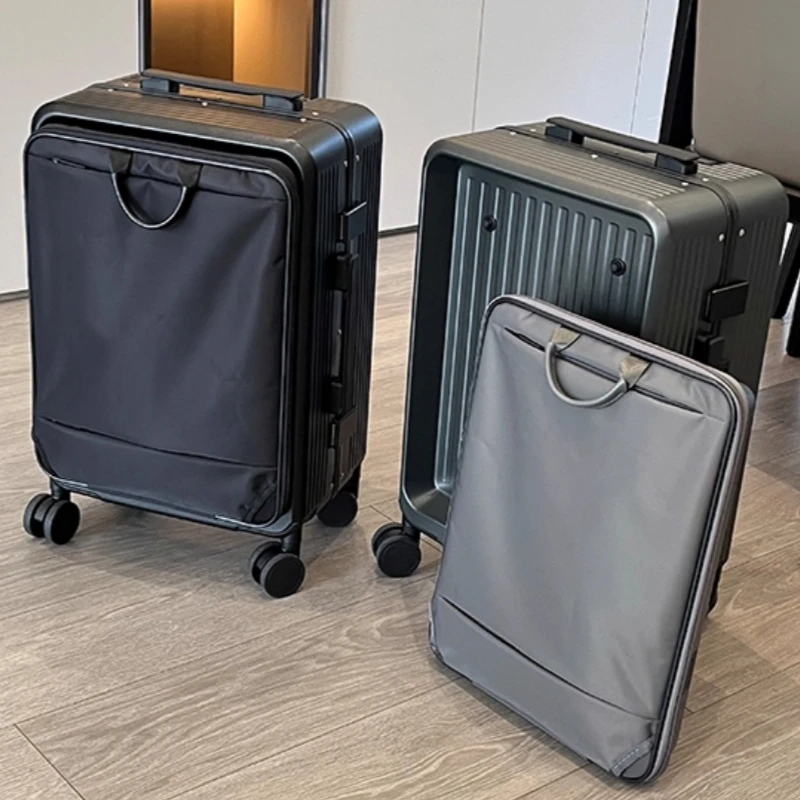 حقيبة سفر 2 في 1 قابلة للفصل م - مراجعة Aluminum Frame Carry On Luggage وسعره