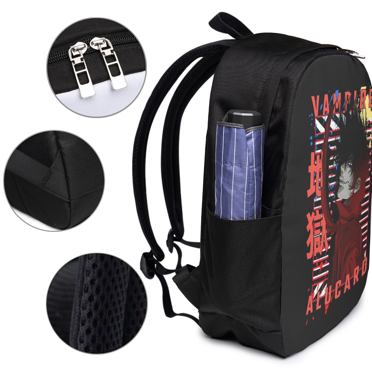 حقيبة ظهر Alucard Hellsing Man - مراجعة Backpacks وسعره