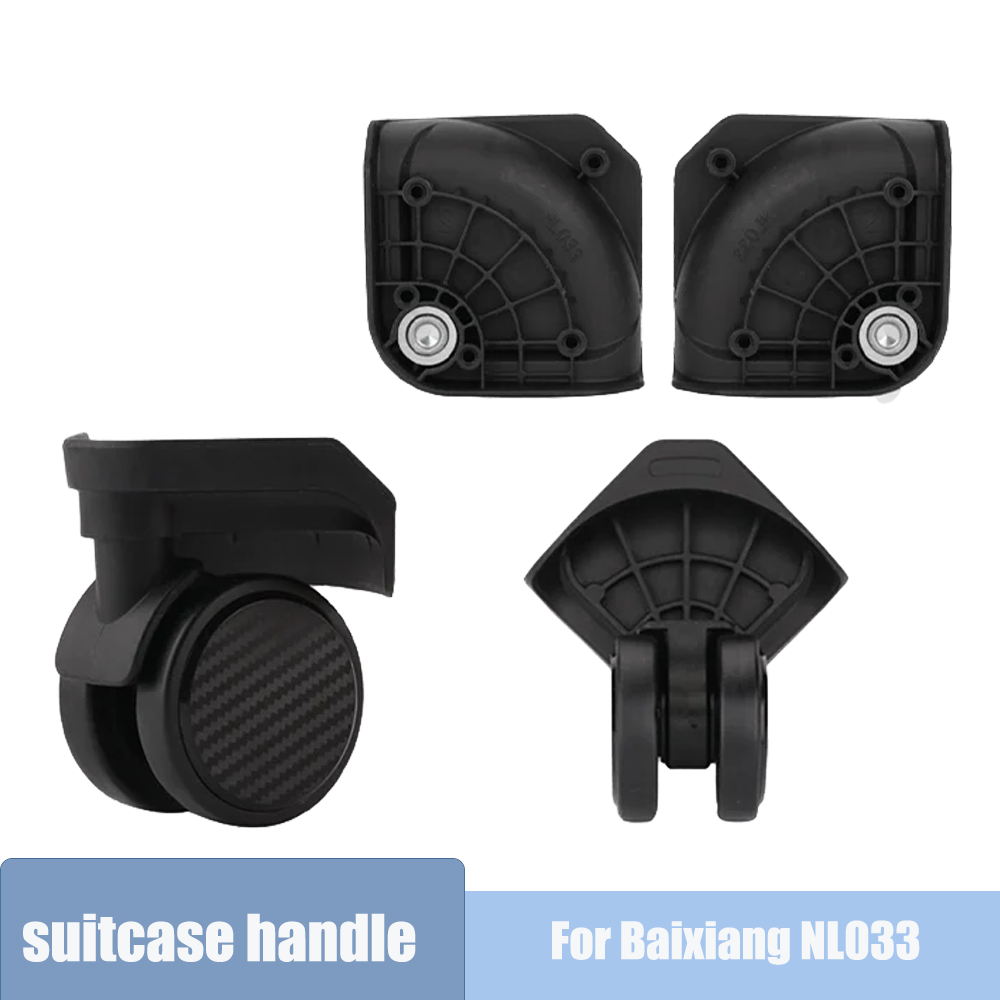 بديل لعجلات الدوران Baixiang N - مراجعة Silent Replacement Luggage Wheels وسعره