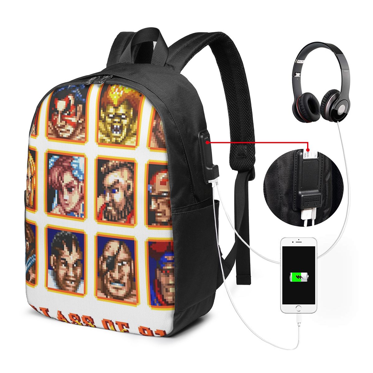حقيبة ظهر Defeated Portraits S - مراجعة Backpacks وسعره