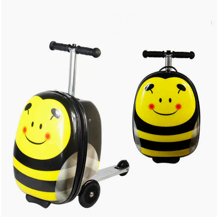 الأطفال سكوتر حقيبة التزلج الأ - مراجعة Kids Ride On Suitcase Scooter وسعره