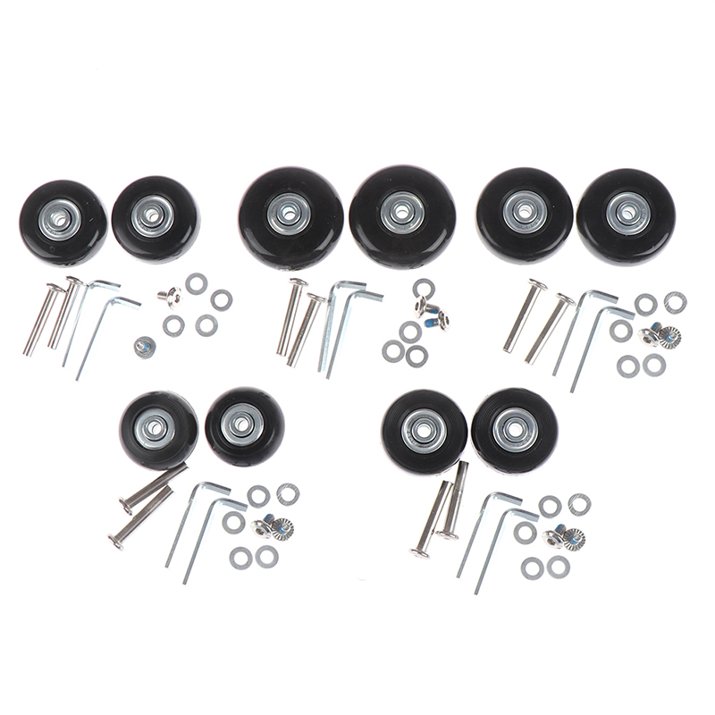 1 مجموعة OD 40-54 مللي متر أجز - مراجعة Silent Replacement Luggage Wheels وسعره