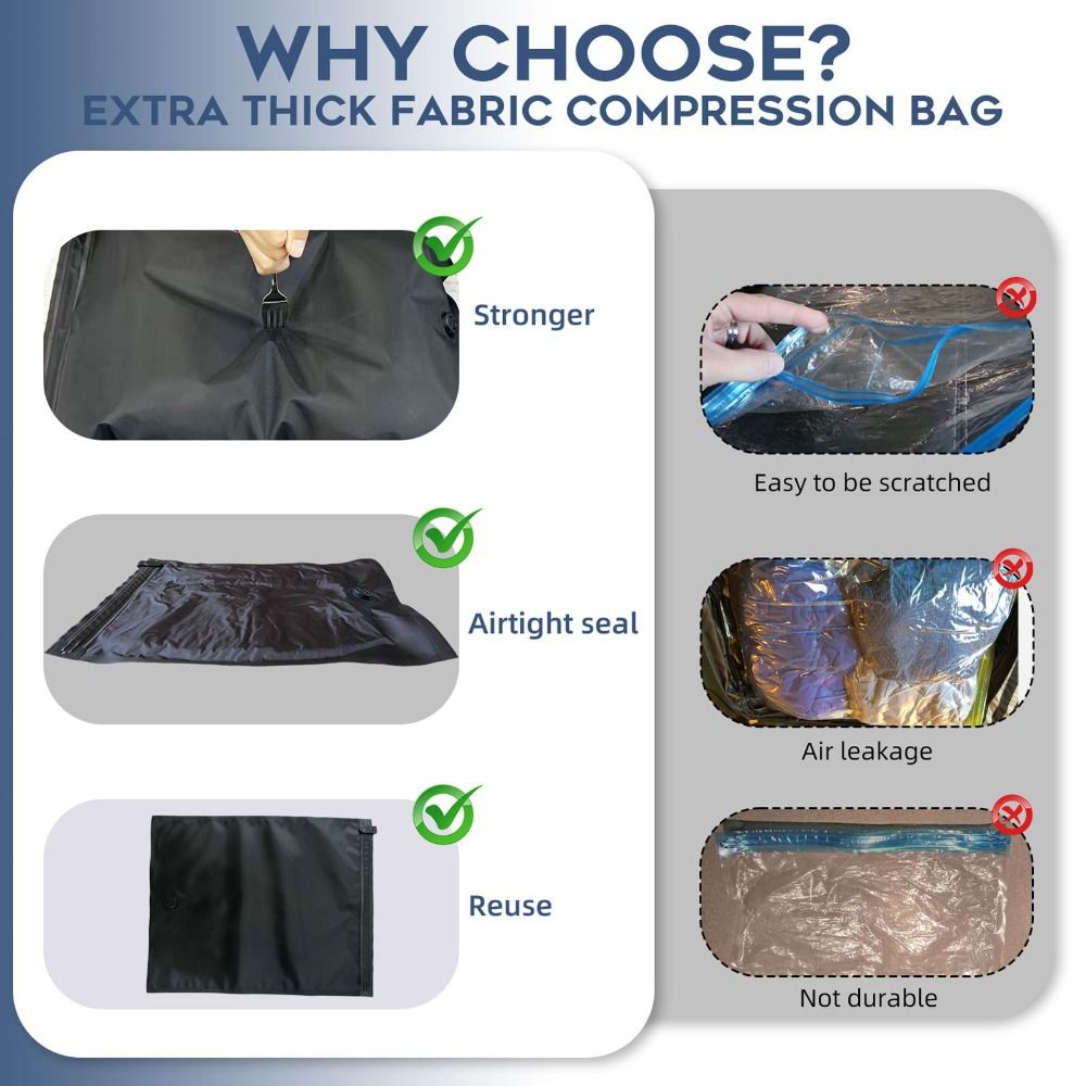 أكياس تفريغ الهواء اليدوية الق - مراجعة Luggage وسعره