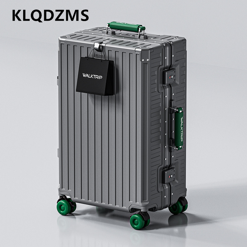 حقيبة سفر KLQDZMS مقاس 20 و24  - مراجعة Spinner Wheel Rolling Suitcase 20 Inch وسعره