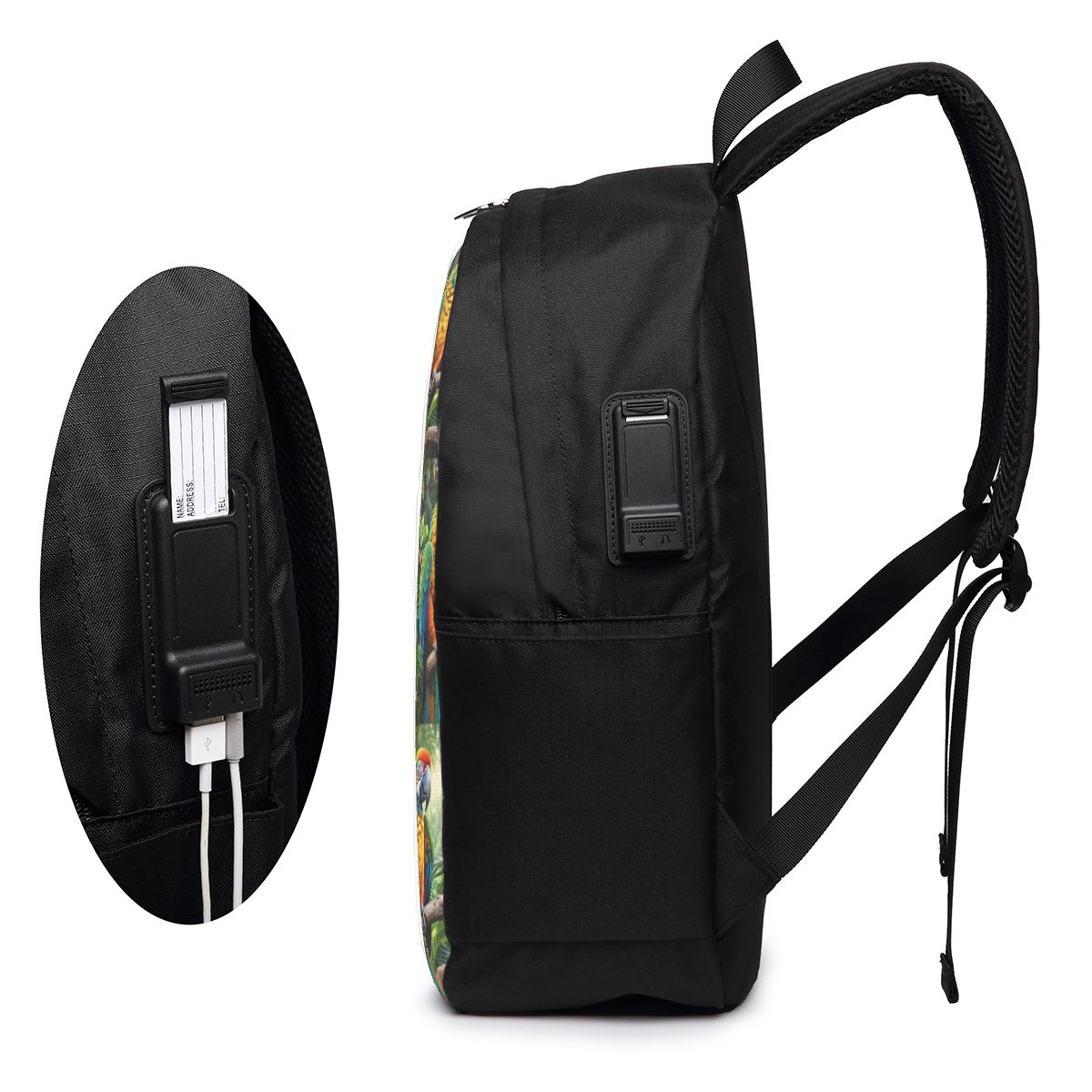 حقيبة ظهر لطيفة على شكل ببغاء  - مراجعة Backpacks وسعره