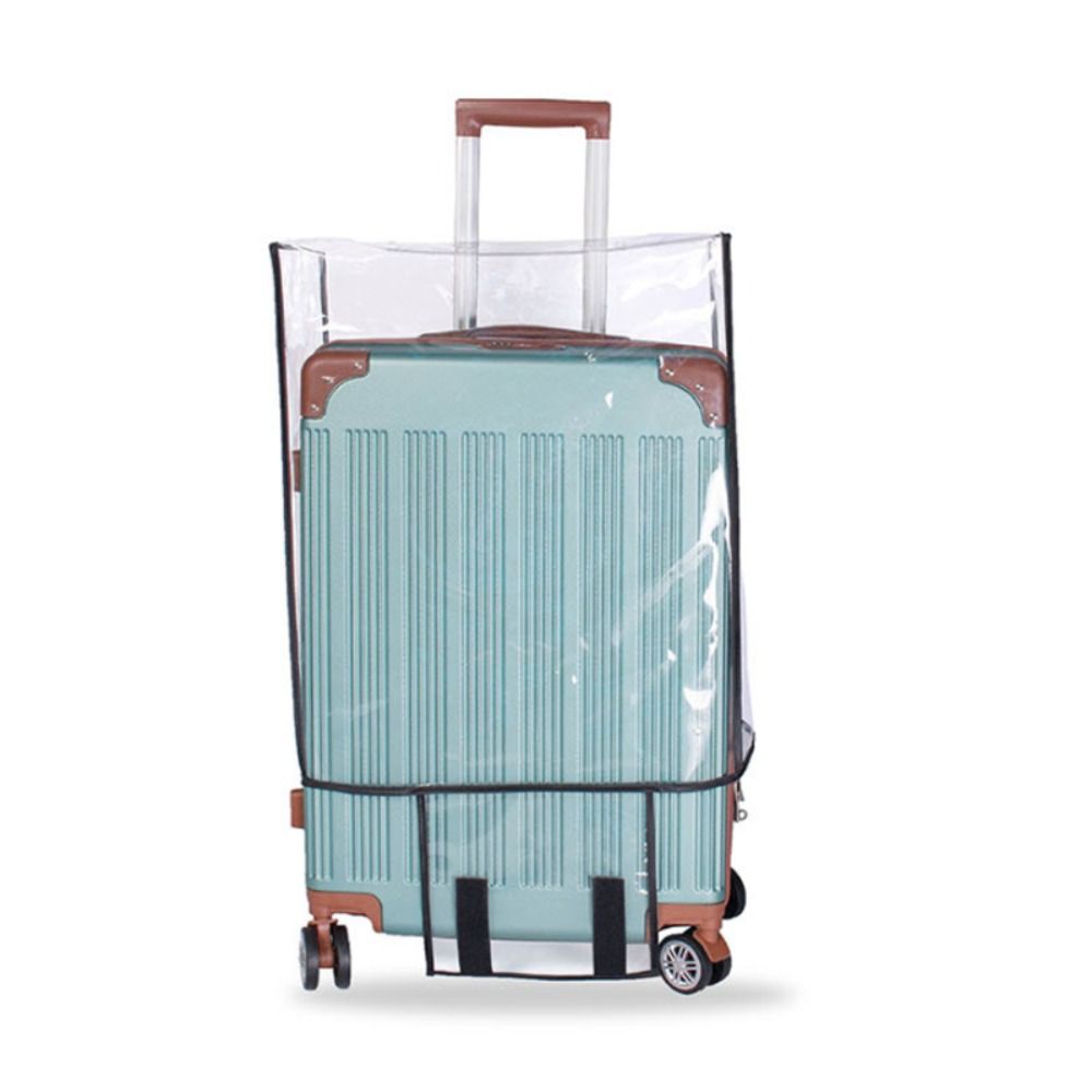 غطاء أمتعة شفاف من PVC مقاوم ل - مراجعة Waterproof Suitcase Cover Protector وسعره